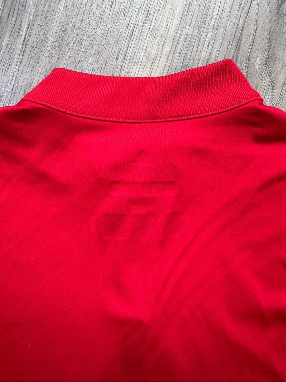 adidas Red NC Quarter-Zip Athletic Pullover - Picture 13 of 14